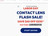 LABORDAY25 coupon verification screenshot