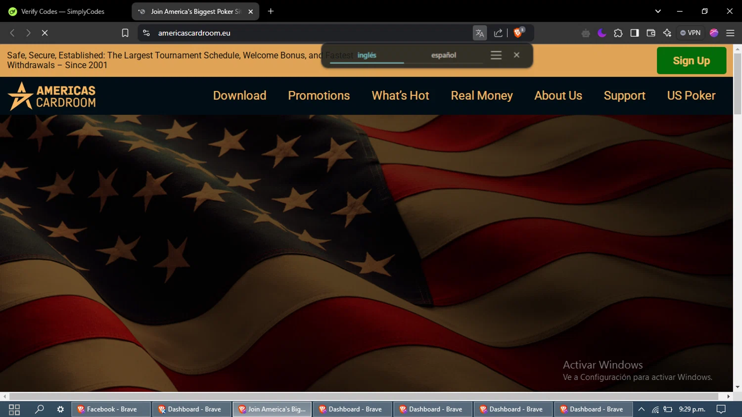 Americas Cardroom Promo Code - 50% Off January 2026