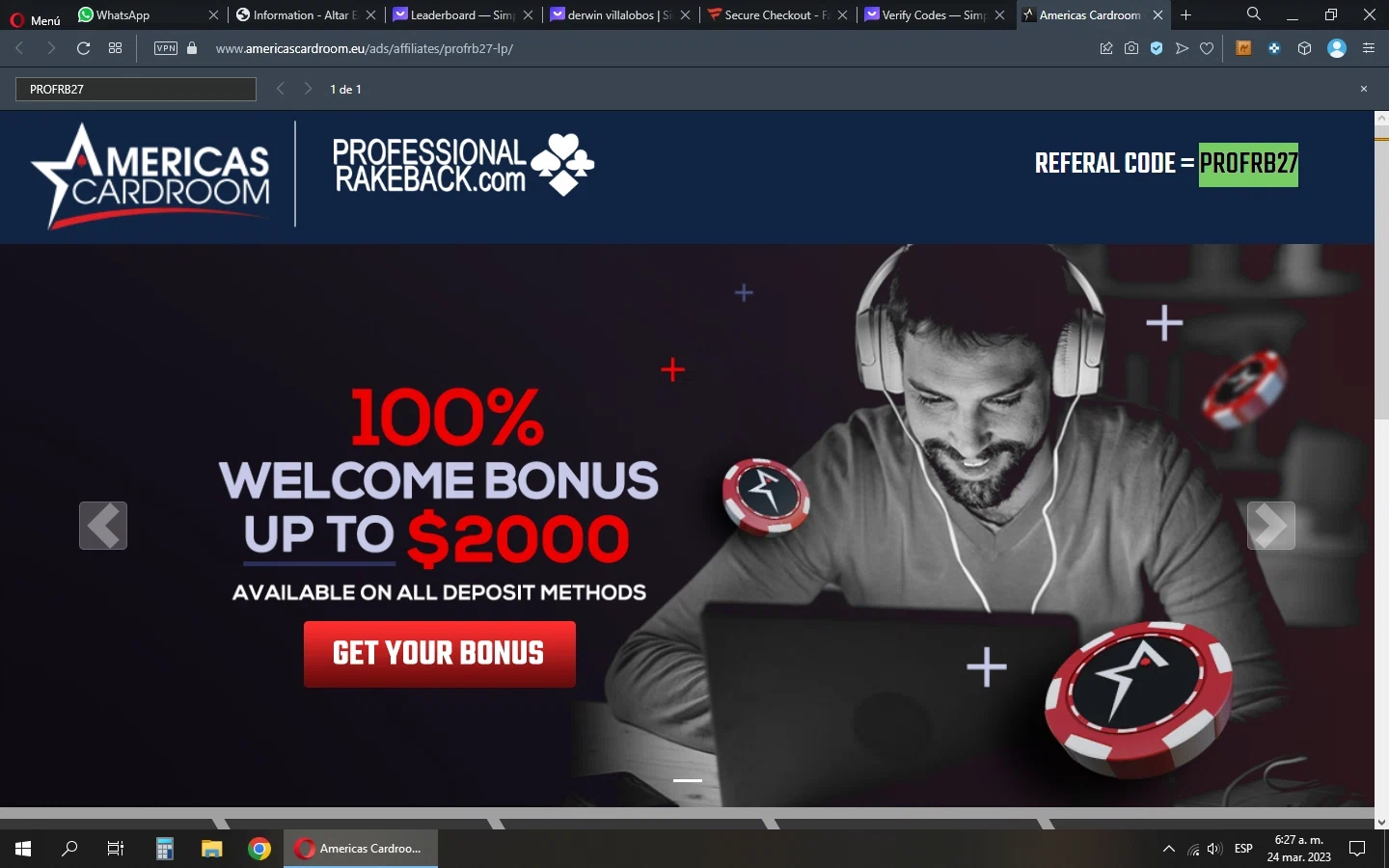 Americas Cardroom Promo Code - 50% Off January 2026