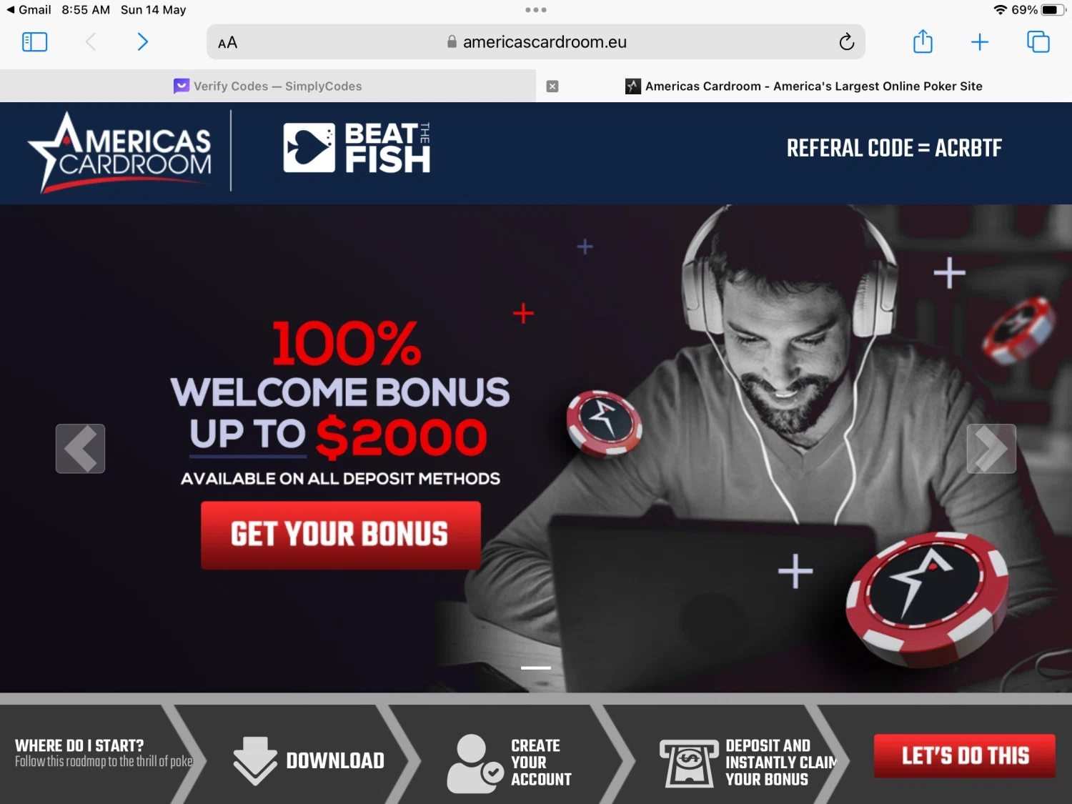 Americas Cardroom Promo Code - 50% Off January 2026