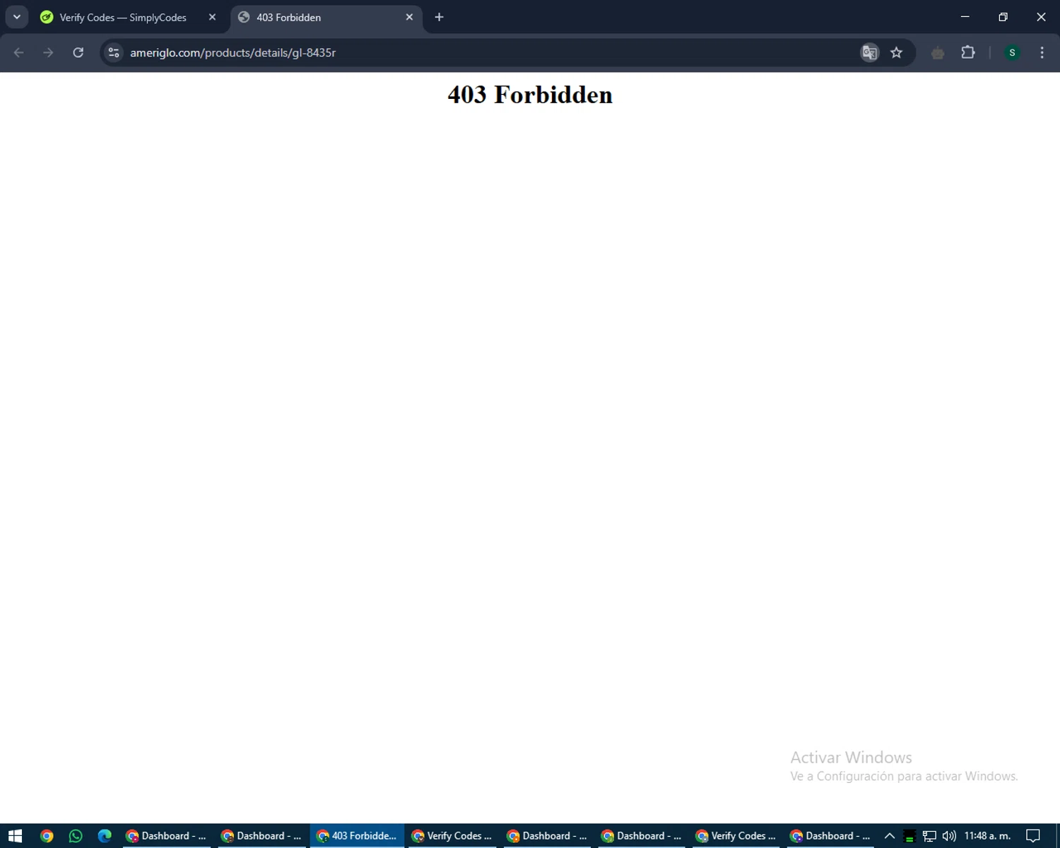 AmeriGlo discount code screenshot showing code AFIL10ZEROCONCEPTS applied at AmeriGlo checkout page. Uploaded by SimplyCodes community member lilMosey on May 3, 2025