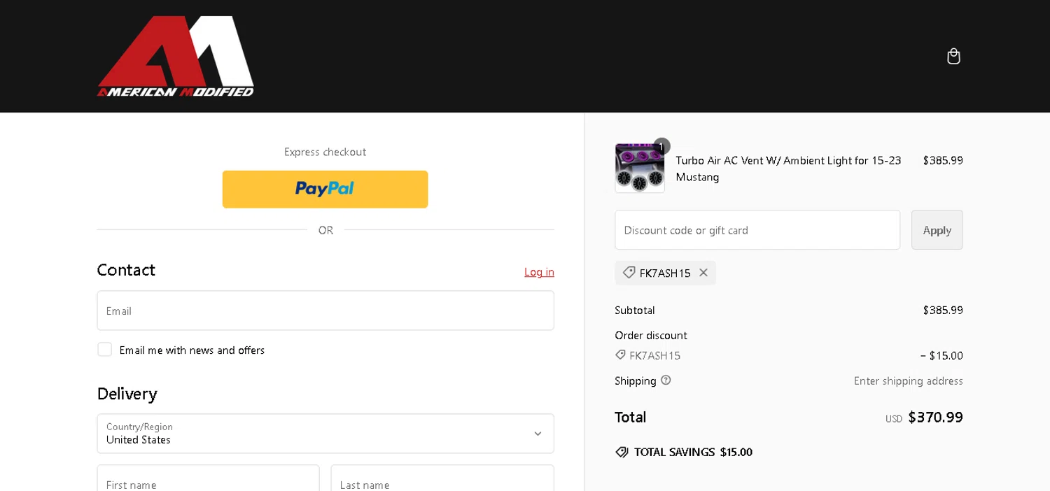 how to use AMERICAN MODIFIED coupons