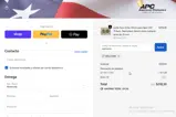 American Photonics coupon verification screenshot