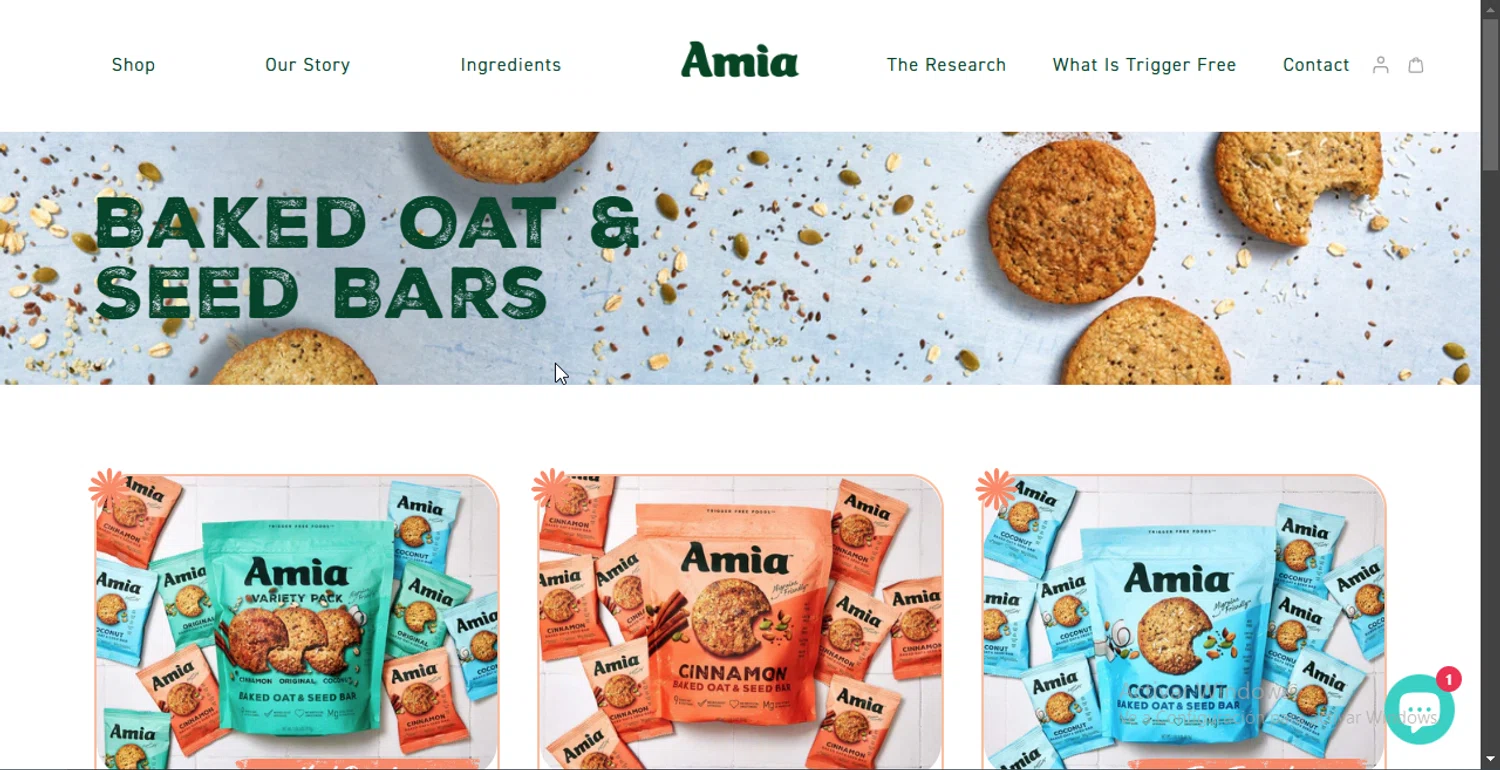 Amia discount code screenshot showing code HEALYOURHEADACHE15 applied at Amia checkout page. Uploaded by SimplyCodes community member Jsjsjsjsjsjsjs on Mar 4, 2025