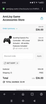 GET10OFF coupon verification screenshot