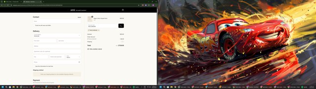 AMI PARIS checkout page showing AMI PARIS discount code box | Screenshot taken by SimplyCodes community member on Jun 20, 2025