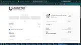 Amish Yard coupon verification screenshot