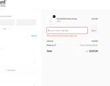 Amish Yard coupon verification screenshot