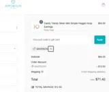 SAVENOW coupon verification screenshot