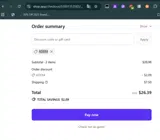 ADER4 coupon verification screenshot