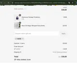 ADER6 coupon verification screenshot