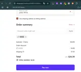 ADEE9 coupon verification screenshot