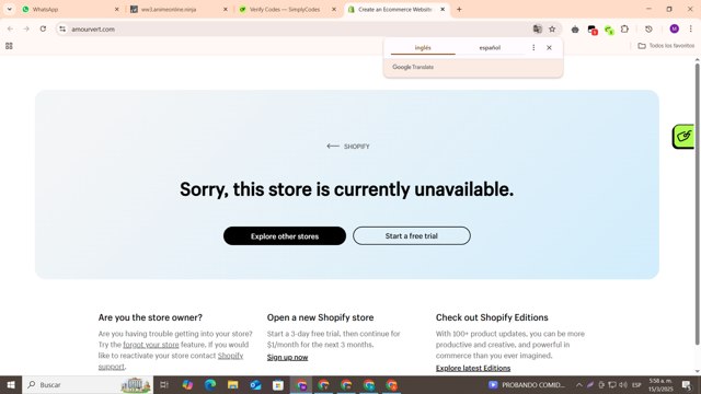 Amour Vert checkout page showing Amour Vert promo code box | Screenshot taken by SimplyCodes community member on Mar 15, 2025