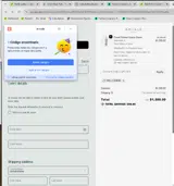 WELCOME50 coupon verification screenshot