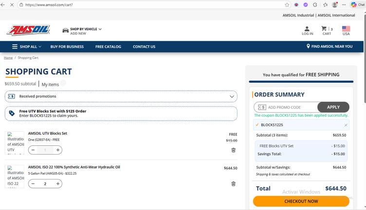 AMSOIL + Free Ship Coupons & Discounts March 2026