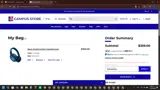 American University Eagles coupon verification screenshot