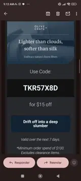 American University Eagles coupon verification screenshot
