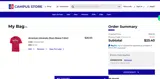 American University Eagles coupon verification screenshot