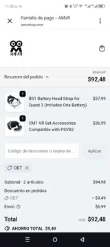 OET coupon verification screenshot