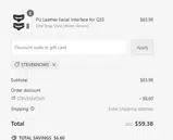 STEVEKNOWS coupon verification screenshot