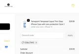 COELCTIVO coupon verification screenshot