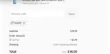 GLASS coupon verification screenshot
