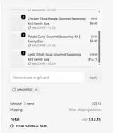 MAXOFERT coupon verification screenshot