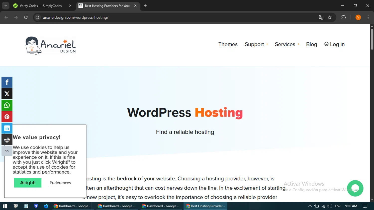 Anariel Design promo code screenshot showing code ANARIEL75 applied at Anariel Design checkout page. Uploaded by SimplyCodes community member CleverSpotter4192 on May 8, 2025