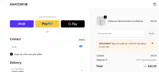 WELCOME15 coupon verification screenshot