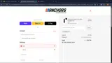 Anchors Skateshop coupon verification screenshot