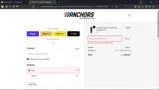 Anchors Skateshop coupon verification screenshot