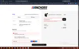 Anchors Skateshop coupon verification screenshot