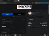 Anchors Skateshop coupon verification screenshot