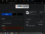 Anchors Skateshop coupon verification screenshot