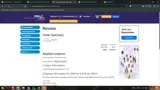 HUBCODES10 coupon verification screenshot