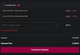 Andaaz Fashion US coupon verification screenshot