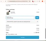 FREESHIPPING coupon verification screenshot