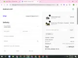Androo's Art coupon verification screenshot