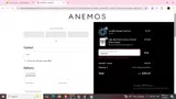 Anemos coupon verification screenshot