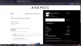 Anemos coupon verification screenshot