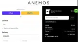 Anemos coupon verification screenshot