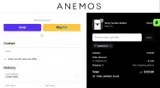 Anemos coupon verification screenshot
