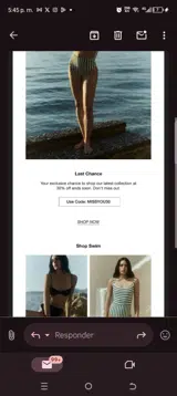 Anemos coupon verification screenshot
