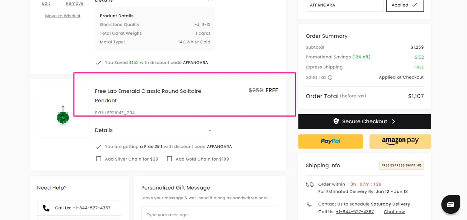 Angara coupon code screenshot showing code AFFANGARA applied at Angara checkout page. Uploaded by SimplyCodes community member Swiftdealz on Jun 5, 2025