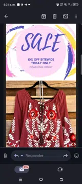 Angel Heart Boutique coupon verification screenshot