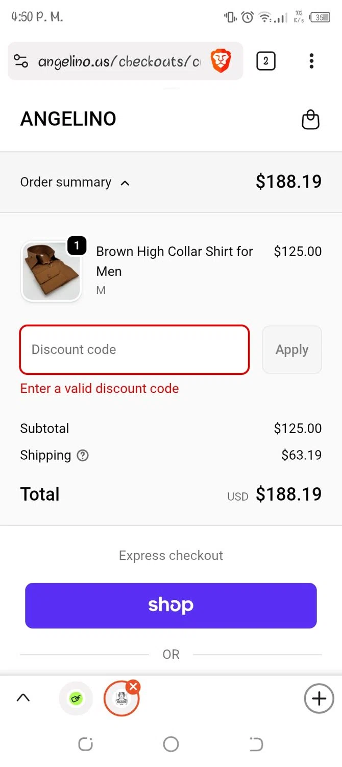 Angelino.us promo code screenshot showing code summer25 applied at Angelino.us checkout page. Uploaded by SimplyCodes community member peterjanse on Oct 2, 2025