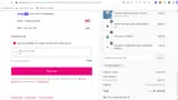 WELCOME15 coupon verification screenshot