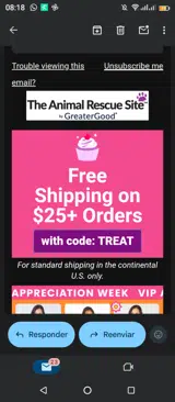 TREAT coupon verification screenshot