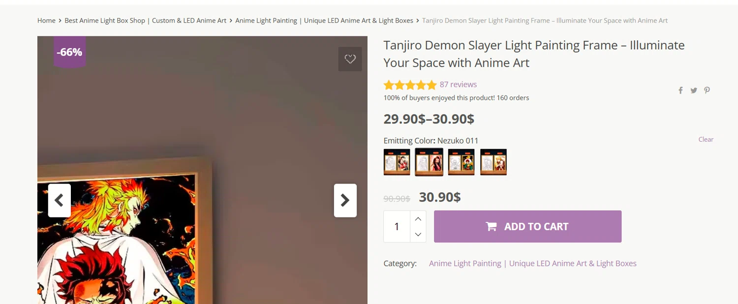 Anime Light Box promo code screenshot showing code welcome applied at Anime Light Box checkout page. Uploaded by SimplyCodes community member a2d2c2d211 on May 18, 2025