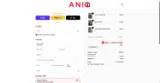 ANIQI coupon verification screenshot